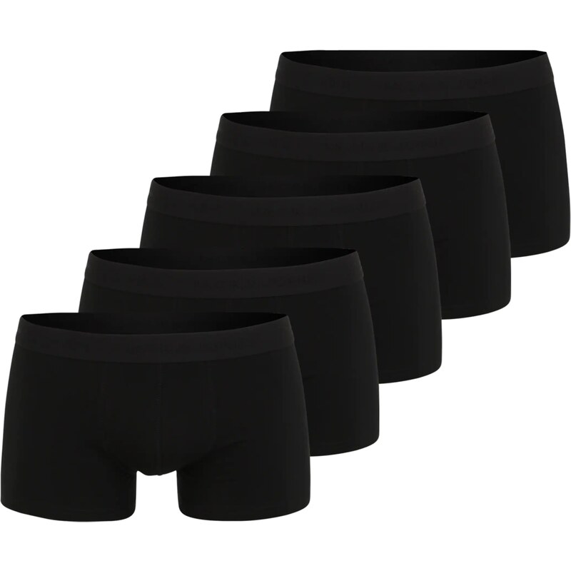 JACK & JONES Boxerky čierna 31050246