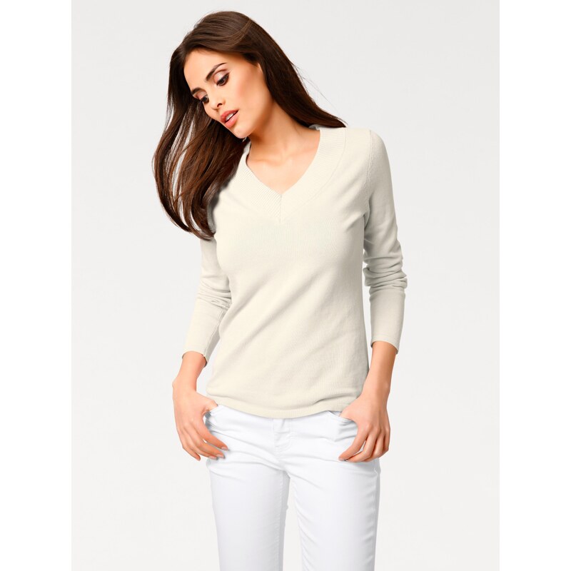 heine Sveter šedobiela 66037461