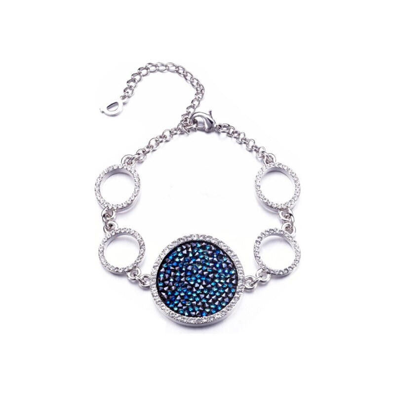 SWAROVSKI Elements Swarovski e. náramok Deep Sea Phantom, modrý 3534599