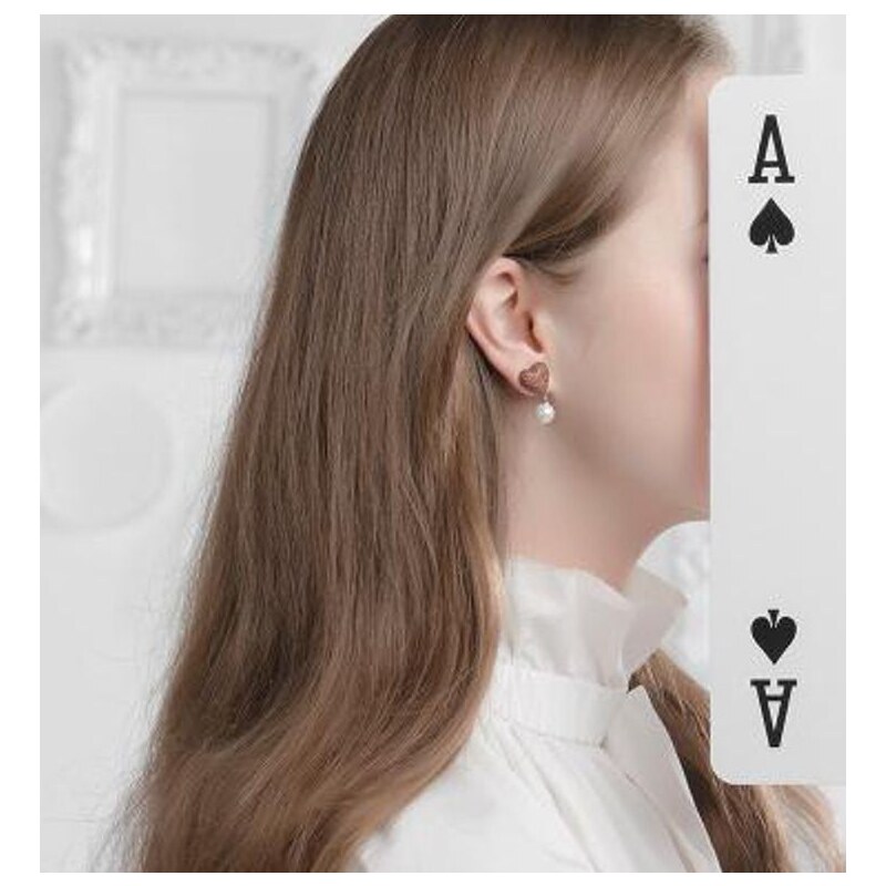 SWAROVSKI Elements Swarovski e. mono náušnice Poker face see2956 6046088