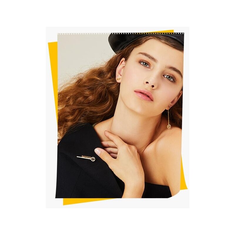 SWAROVSKI Elements Swarovski e. asymetrické náušnice TT, dámske 13827740