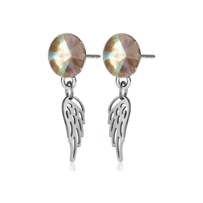 SWAROVSKI Elements Swarovski e. náušnice Angel Wings, anjelske krídla 16944165
