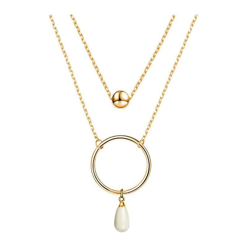 SWAROVSKI Elements Swarovski e. náhrdelník s perlou Martinique, zlatý 18807469