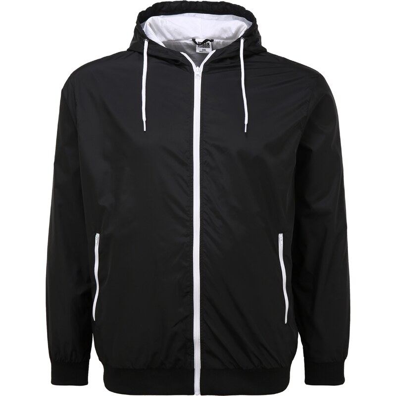 Urban Classics Prechodná bunda čierna / biela 13357280
