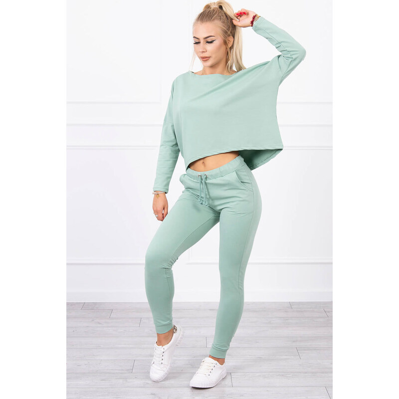 Glara Bavlnená dámska tepláková súprava 22007575