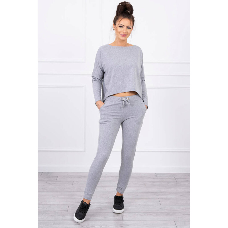 Glara Bavlnená dámska tepláková súprava 22007577