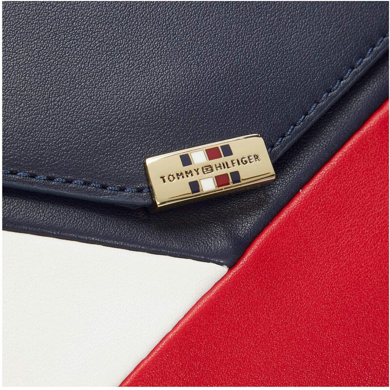 Tommy Hilfiger Tessa Crossbody Color Block Navy Red White