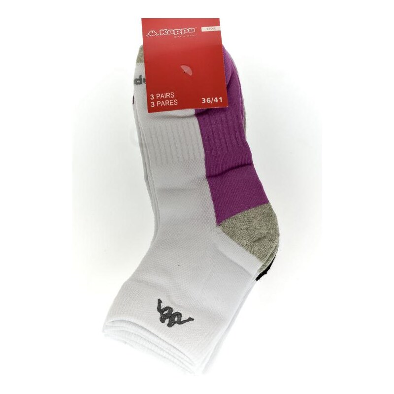 Dámske biele ponožky KAPPA 107 22028431