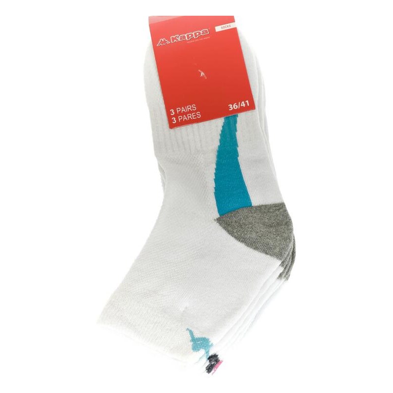 Dámske biele ponožky KAPPA 101 22028433