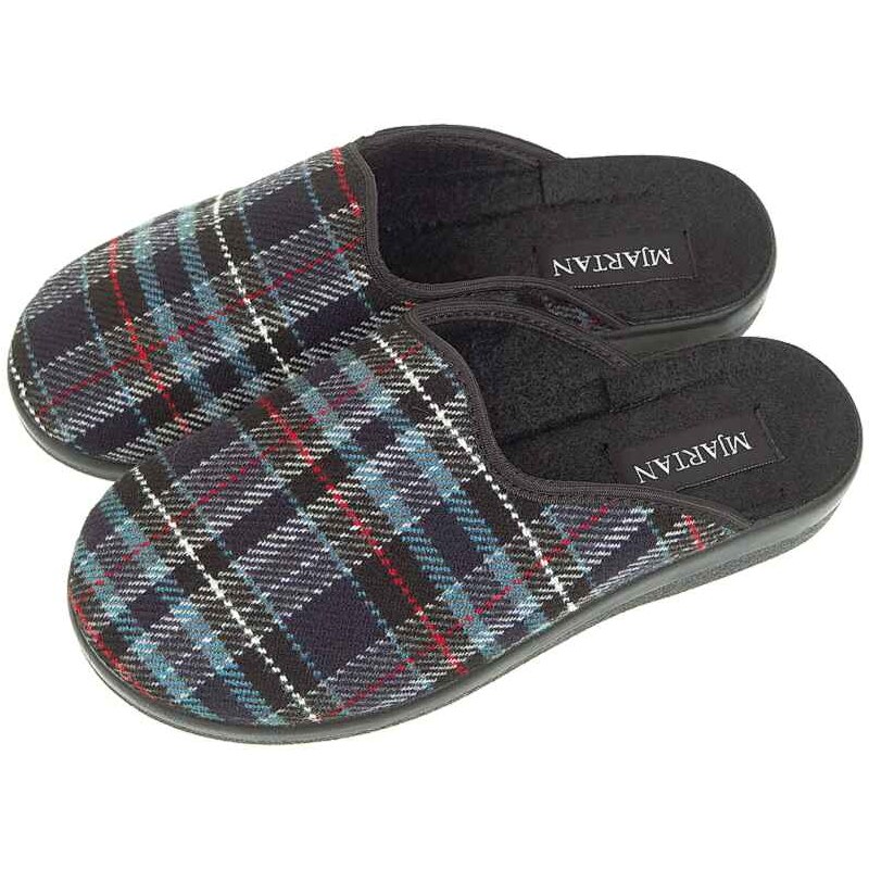 Pánske šľapky na doma K88 Karo 22037017