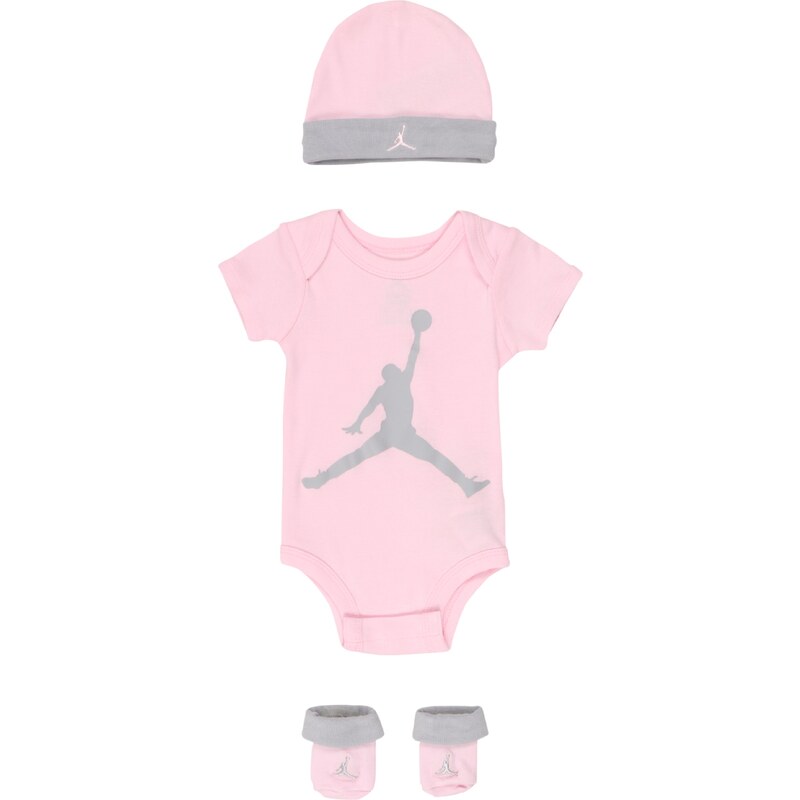 Jordan Set sivá / ružová 52448307