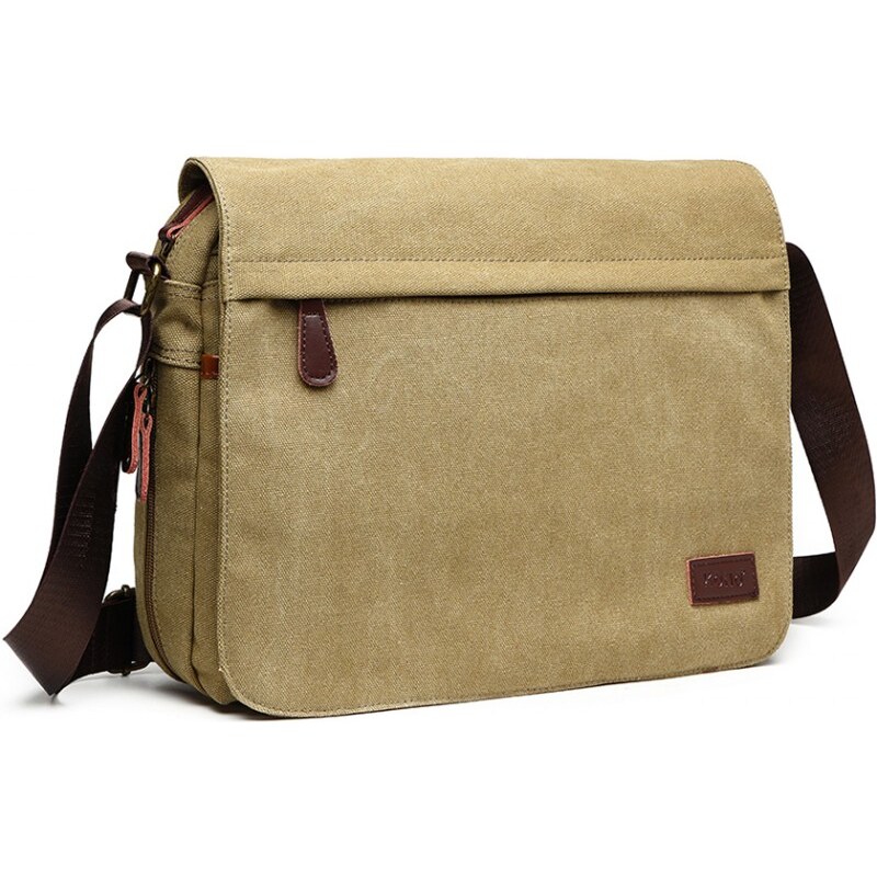 KONO pánska crossbody messenger taška hnedá 63933466