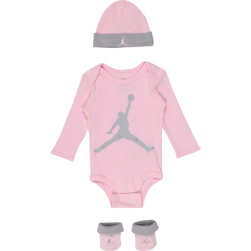 Jordan Set JUMPMAN sivá / ružová 52327151