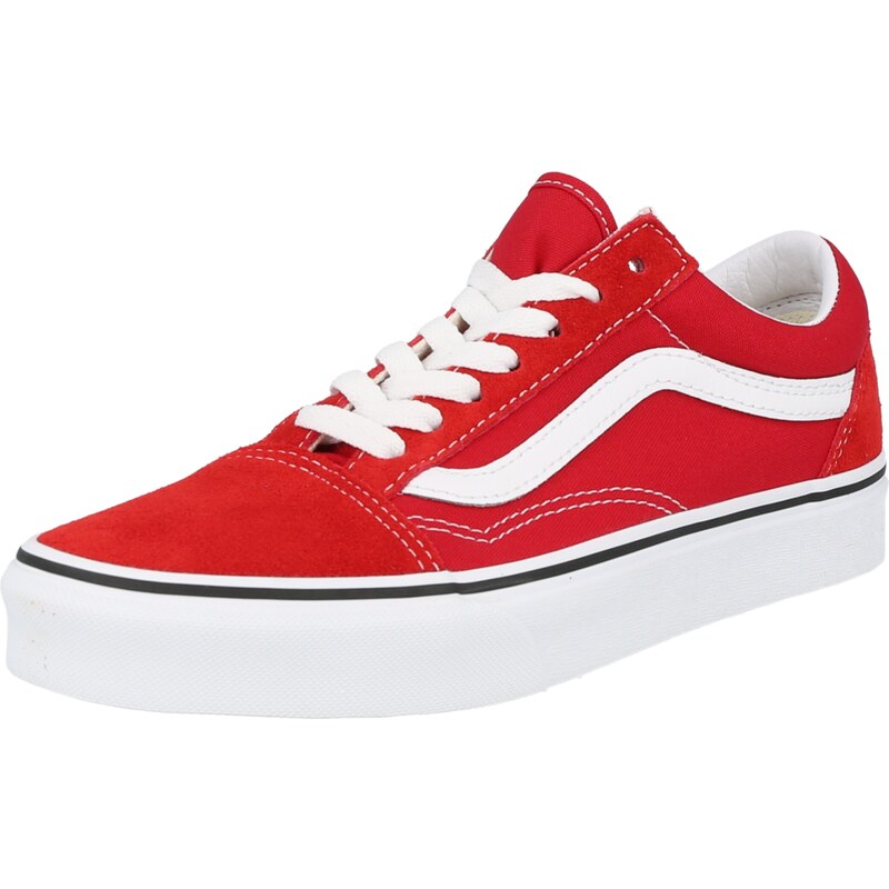 VANS Nízke tenisky Old Skool červená / biela 35292975