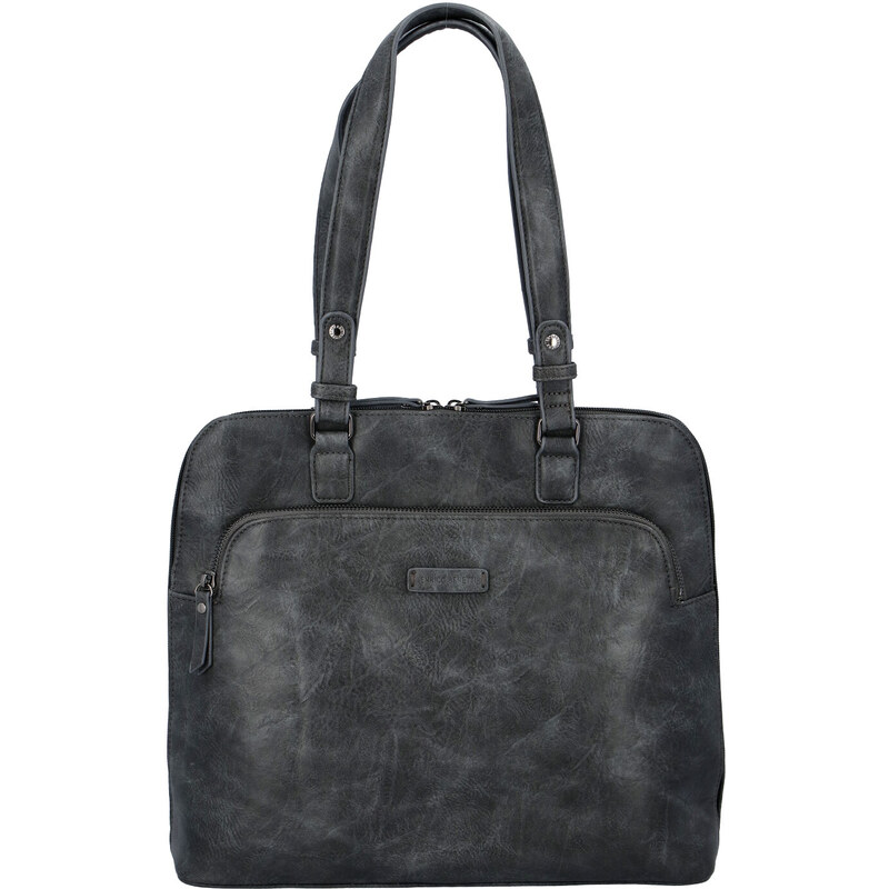 Dámska kabelka cez plece tmavosivá - Enrico Benetti Caeny šedá 22076964