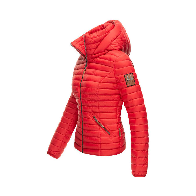 Marikoo LOWENBABY Dámska prechodná bunda s kapucňou, červená