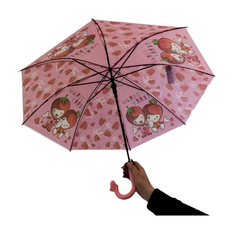 JOHN-C Detský ružový dáždnik GRALE