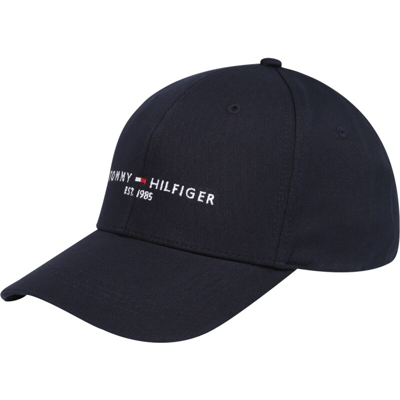 TOMMY HILFIGER Čiapka tmavomodrá / ohnivo červená / biela 35084334