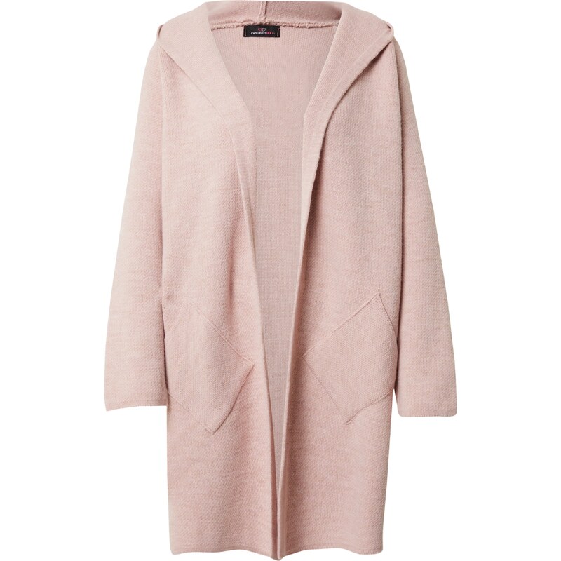 Zwillingsherz Pletený kabát Annabell svetloružová 51511469
