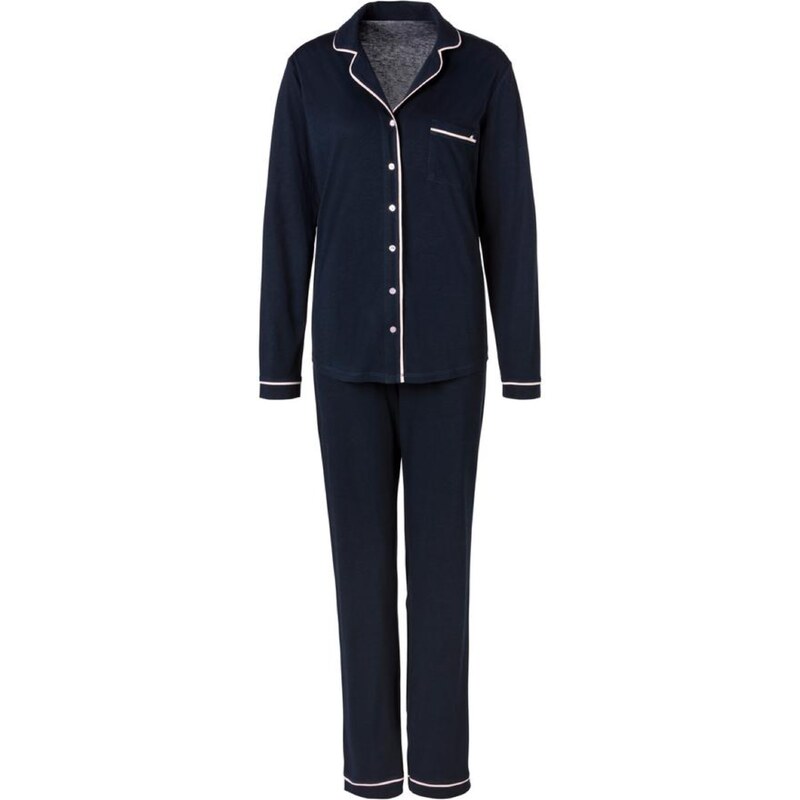 s.Oliver Pyžamo tmavomodrá / biela 62110881