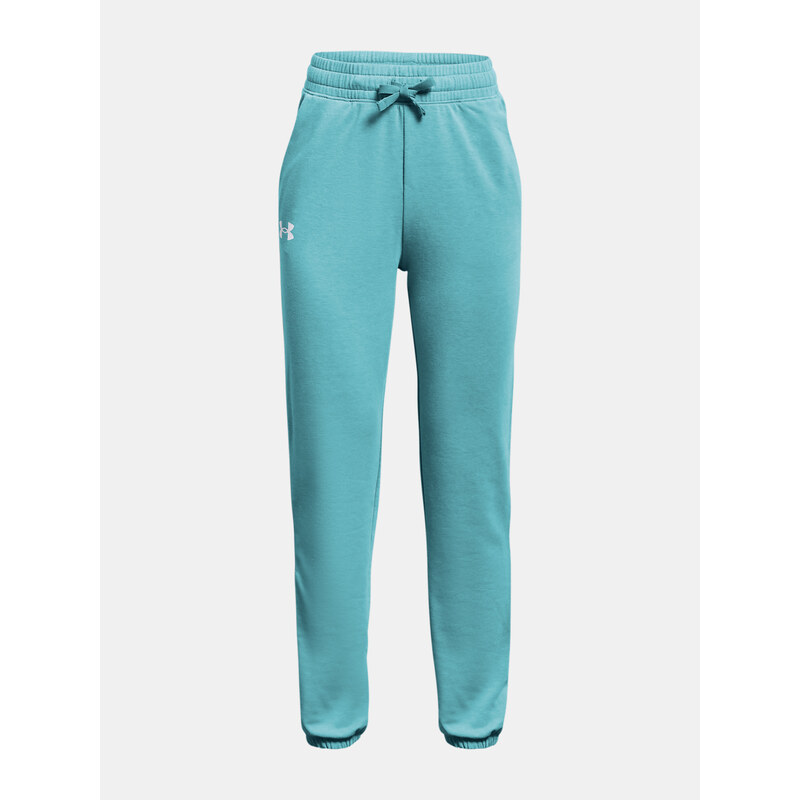 E-shop Under Armour Sweatpants Rival Terry Taped Pant-BLU - Girls