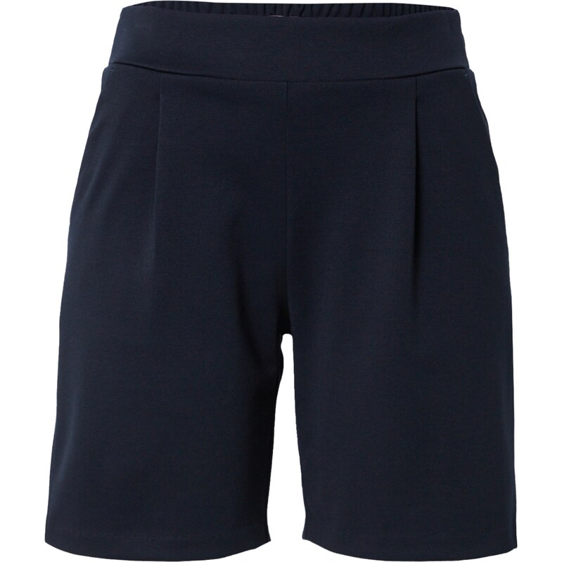 ICHI Plisované nohavice tmavomodrá 63209168