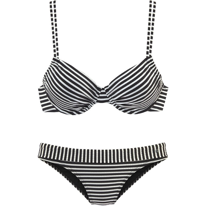 s.Oliver Bikiny čierna / biela 54224885
