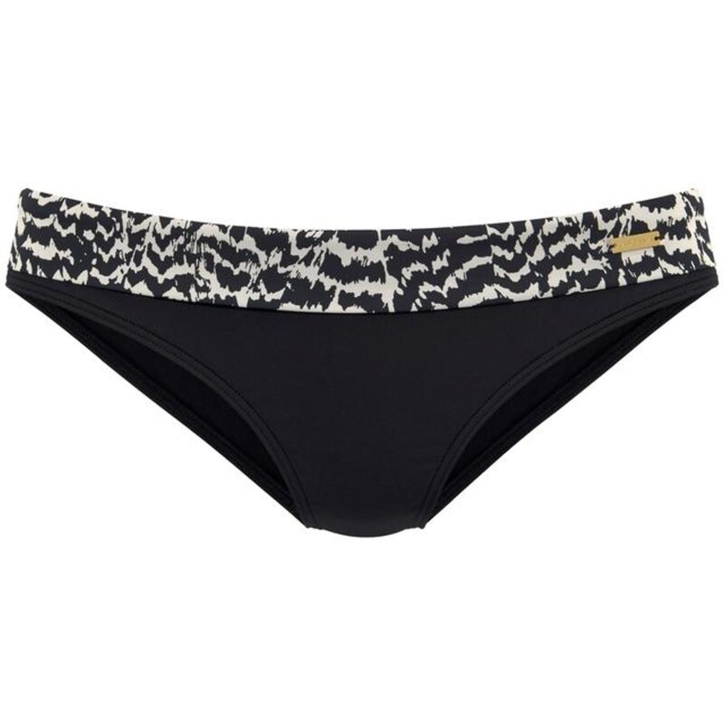 LASCANA Bikinové nohavičky čierna / biela 23146830