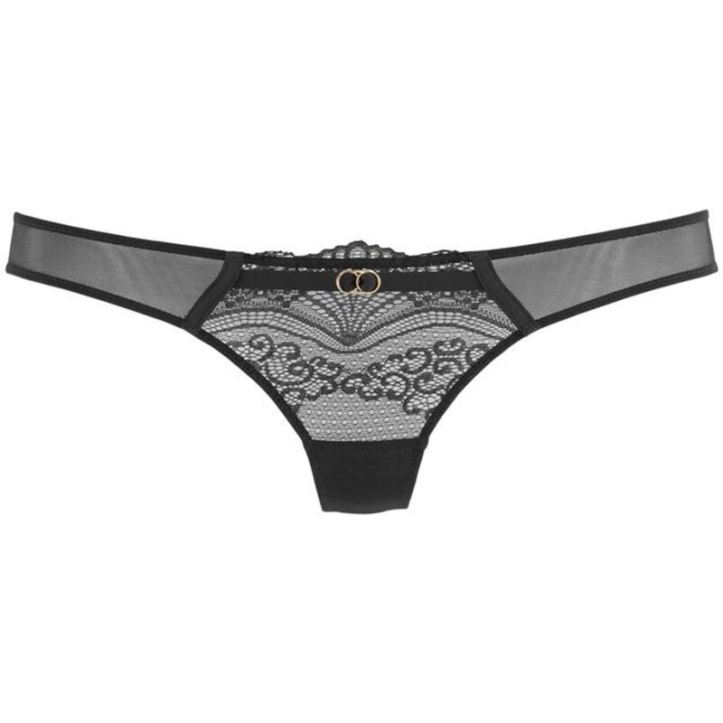 LASCANA Tangá čierna 56225075