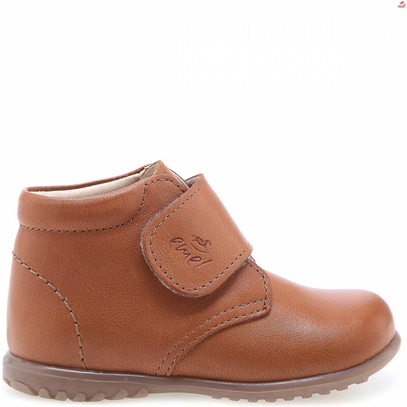 Detské Celoročné kožené topánky EMEL 1077D-2 Hnedá 46771026