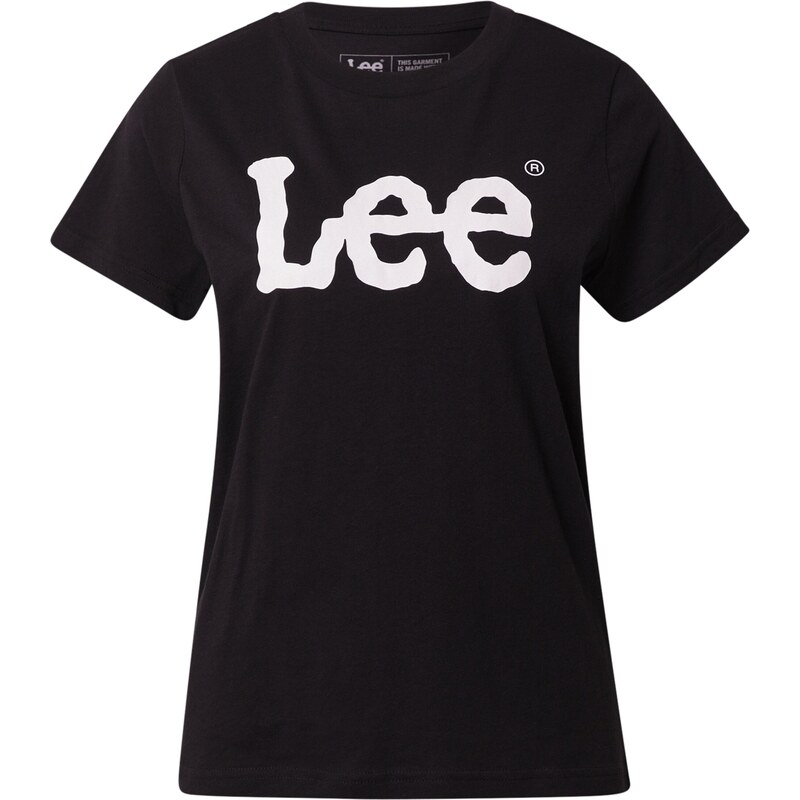 Lee Tričko LOGO TEE čierna / biela 51106698