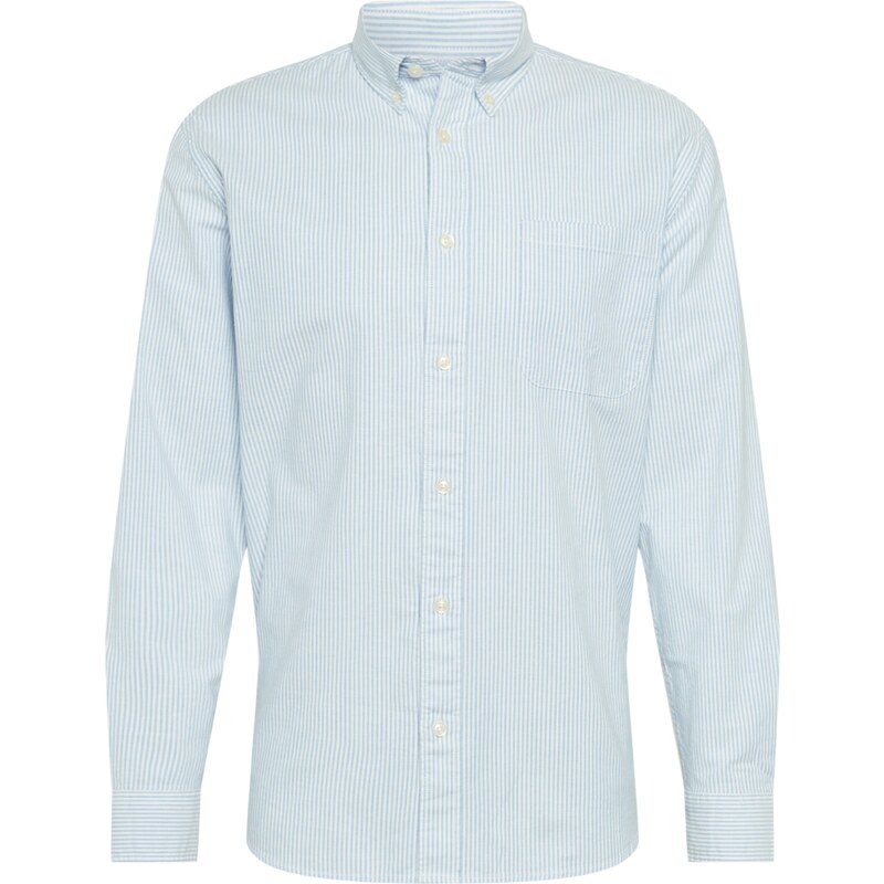 SELECTED Košeľa SLHRick svetlomodrá / biela 50250301