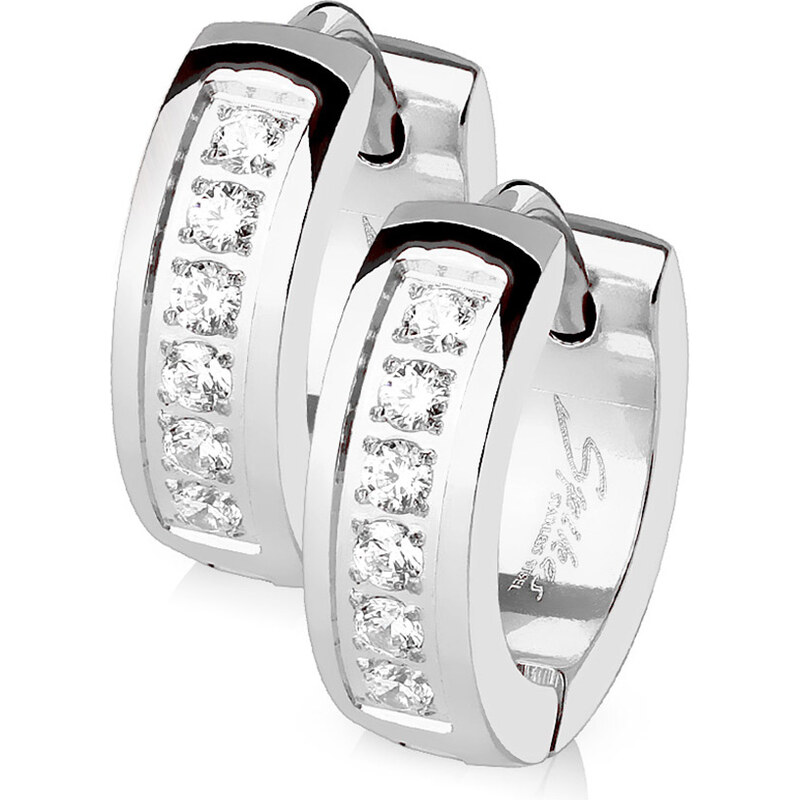 Dámske náušnice z chirurgickej ocele CLARISSA 23166826