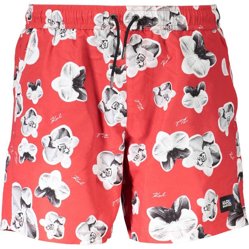 Štýlové Pánske Plavky KARL LAGERFELD BEACHWEAR Červená 68242949
