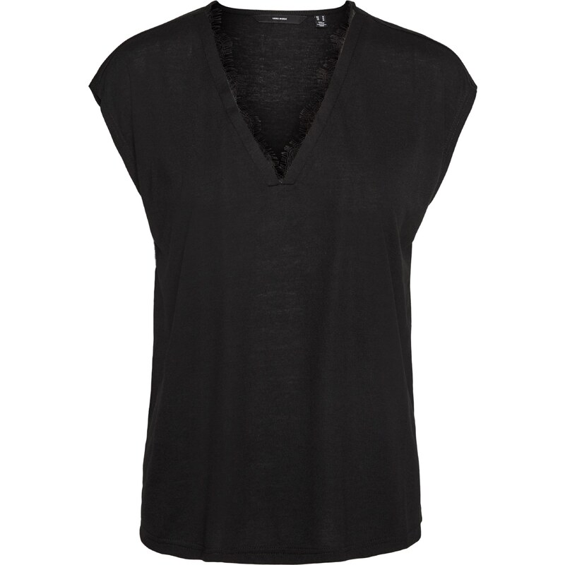 VERO MODA Tričko VMCarrie čierna 22841110