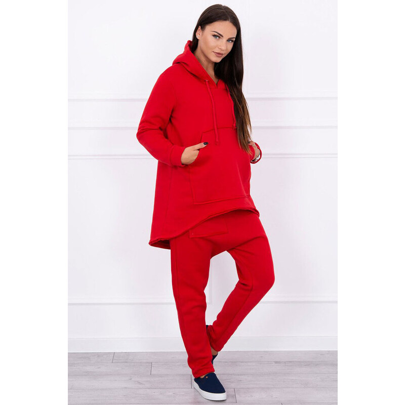 Glara Jednofarebná dámska tepláková súprava 22235512