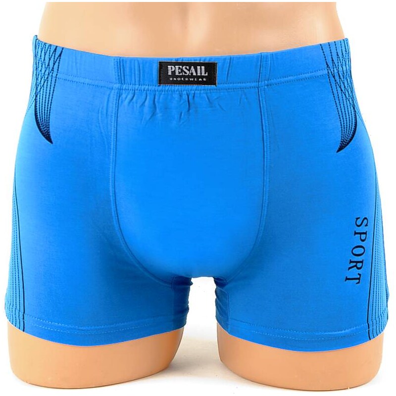 Boxerky Bavlna Sport modré 22243572