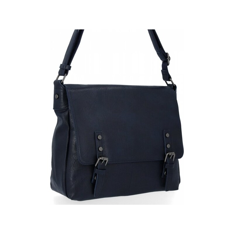 Dámska kabelka univerzálna Herisson tmavo modrá 1502L36 43855472