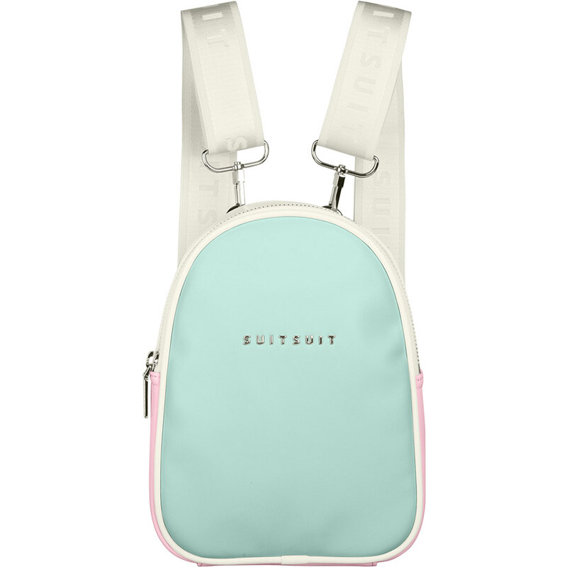 SUITSUIT batoh BF-33020 mini Fabulous Fifties Mint & Pink 47993696