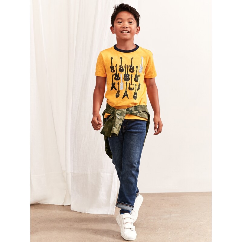 GAP Chlapčenské džínsy straight stretch 550347-00 66268749