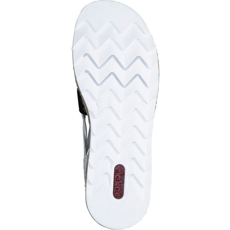 Dámske sandále RIEKER V79S1-65 biela S3