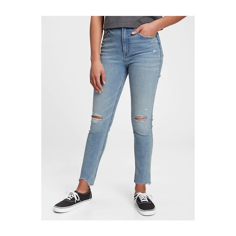 GAP Dievčenské džínsy sky high rise skinny ankle 679615-00 66268774