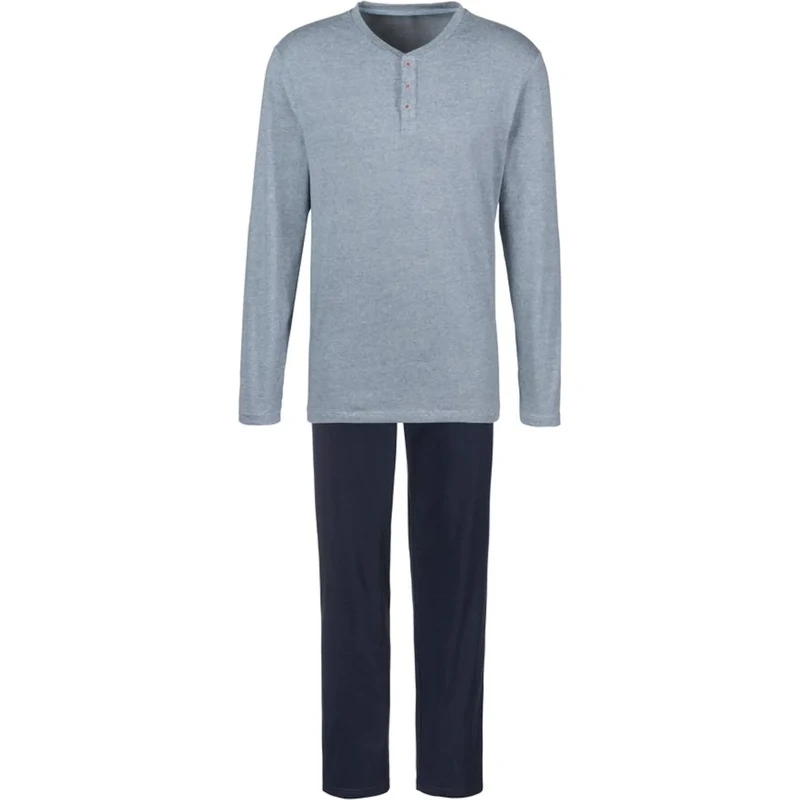 s.Oliver Dlhé pyžamo námornícka modrá / svetlomodrá 61654583