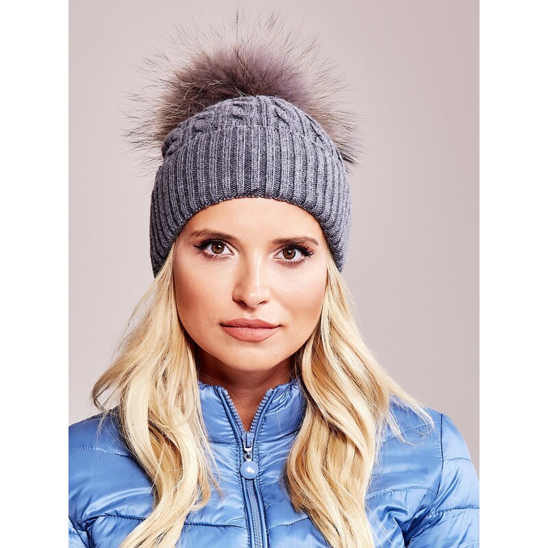 Wool Fashion Italia Cap-AT-CZ-173501.44-dark gray 64681702