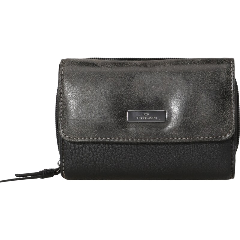 TOM TAILOR Peňaženka Elin sivá / tmavosivá 47052337