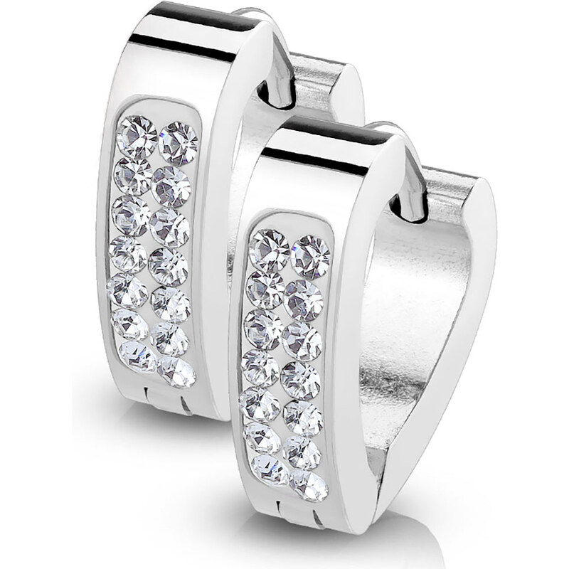 Dámske náušnice z chirurgickej ocele CLARA 23166998