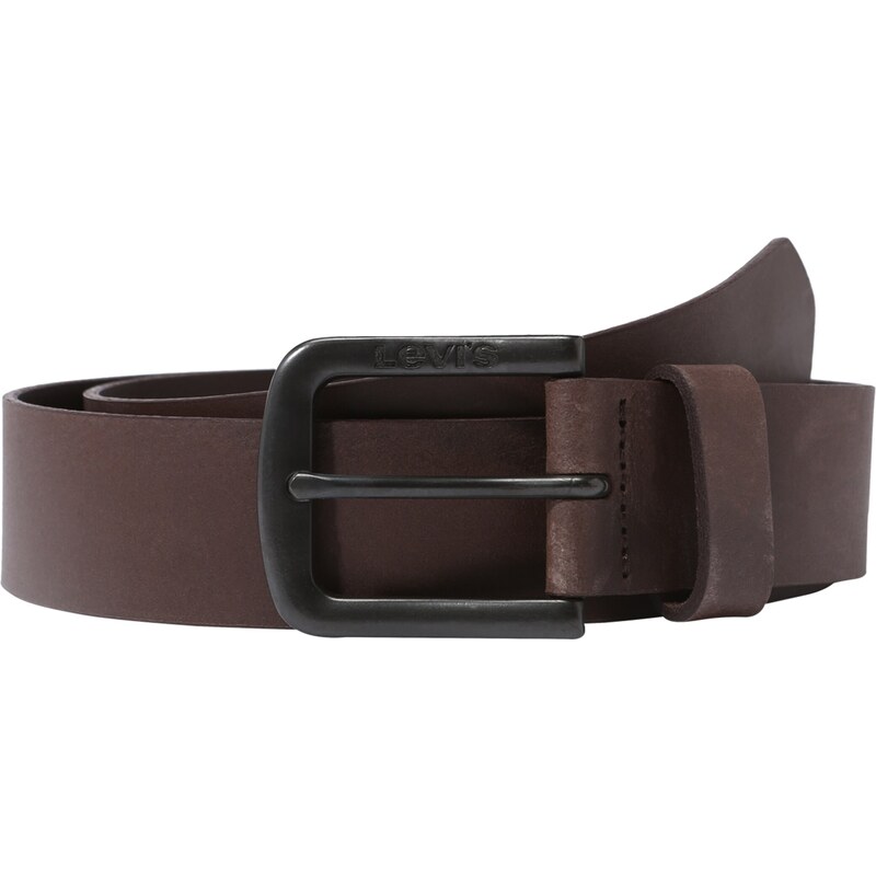 LEVIS Opasky Seine Metal Belt tmavohnedá 24073663