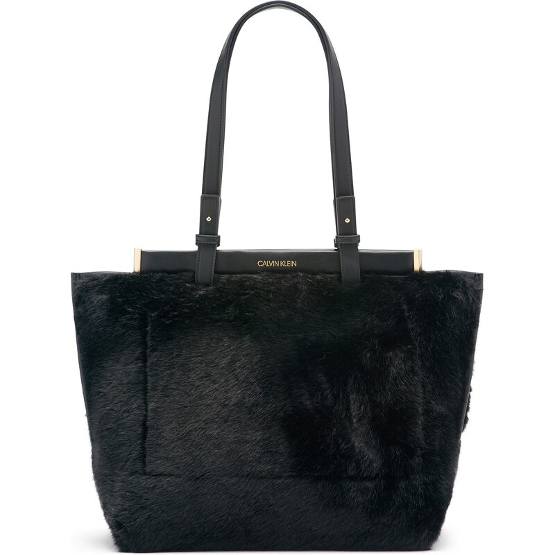 Calvin Klein Kabelka Tina Tote Black Fur 25939696