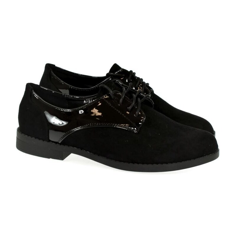 SS Dámske čierne poltopánky GIANNI 22468821