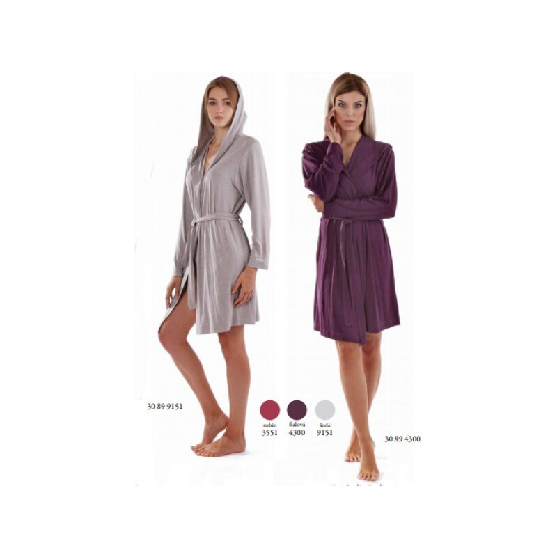 Dámsky župan Angora 30 59 3551 rubínová - Vestis 35643439